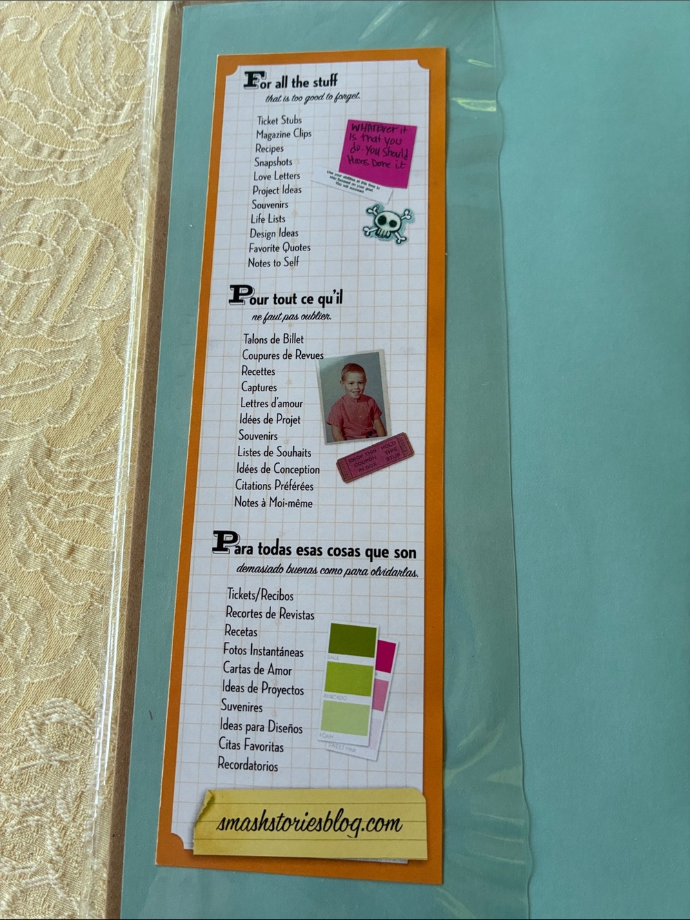 K&Company SMASH Photo Scrapbook/Journal - Wedding Themed - Picture 2 of 7